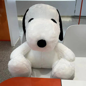 Planet Gates Big Size Snoopy Plush Toy Kawaii White Dog Soft Pillow Stuffed Doll Cartoon Animal Birthday Gifts for Girlfriends Kids