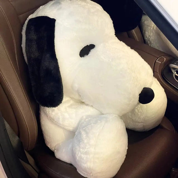 Planet Gates Big Size Snoopy Plush Toy Kawaii White Dog Soft Pillow Stuffed Doll Cartoon Animal Birthday Gifts for Girlfriends Kids