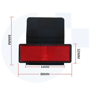 Planet Gates Big size Universal Motorcycle License Plate Holder Parts Extend Tail Reflector Motor Fender Eliminator Accessories For DUCATI For BMW