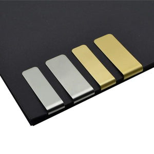 Planet Gates Big Stainless Metal Paper Clip For Notebook Bookmark Tool Stainless Steel And Brass Material Book Paper Clips Office School Reading Supplies
