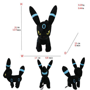 Planet Gates big stand Umbreon 1 Big Umbreon Pokemon Plush Toy Sitting Eevee Leafeon Vaporeon Eevee Flareon Glaceon Espeon Jolteon Eevolutions Game Doll