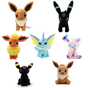 Planet Gates Big Umbreon Pokemon Plush Toy Sitting Eevee Leafeon Vaporeon Eevee Flareon Glaceon Espeon Jolteon Eevolutions Game Doll