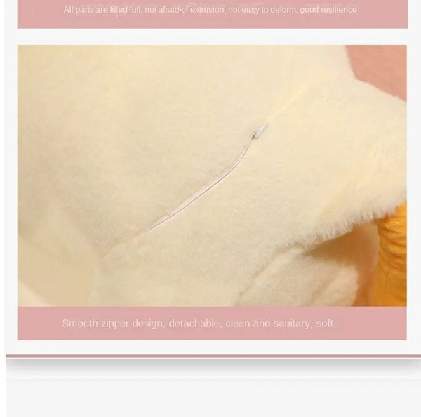 Planet Gates Big White Goose Hug Sleeping Pillow Plush Toy Duck Big Goose Doll Bed Pillow