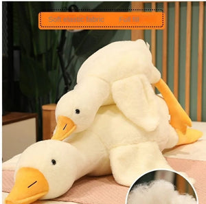 Planet Gates Big White Goose Hug Sleeping Pillow Plush Toy Duck Big Goose Doll Bed Pillow