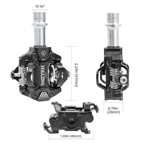 Planet Gates Bike Pedal Ultralight Aluminum  Sealed Bearings Road Bmx Mtb SPD Pedals Non-Slip Waterproof Bicycle Pedals