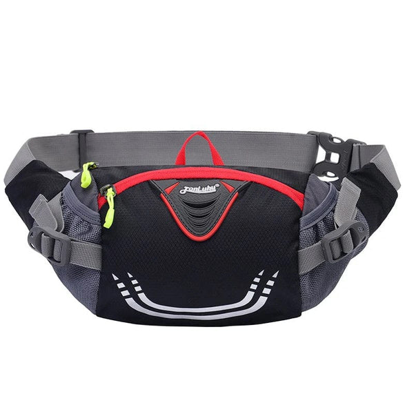 Planet Gates Bike Riding Cycling Running Fishing Hiking Waist Bag Fanny Pack Outdoor Belt Kettle Pouch Gym Sport Fitness Water Bottle Pocket