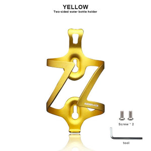 Planet Gates Bike Water Bottle Holder Aluminum Alloy Colorful Lightweight Mountain Road Cycling Bottle Rack Cage MTB Bicycle Dring Holders