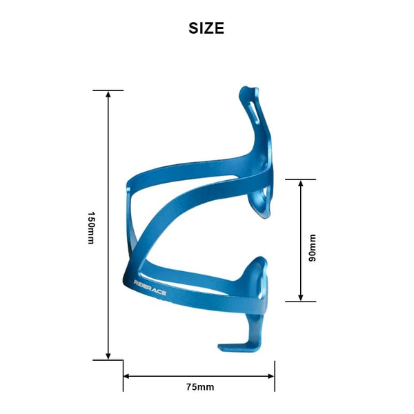 Planet Gates Bike Water Bottle Holder Aluminum Alloy Colorful Lightweight Mountain Road Cycling Bottle Rack Cage MTB Bicycle Dring Holders