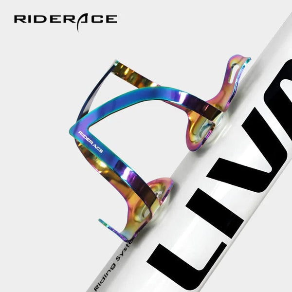 Planet Gates Bike Water Bottle Holder Aluminum Alloy Colorful Lightweight Mountain Road Cycling Bottle Rack Cage MTB Bicycle Dring Holders