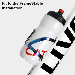 Planet Gates Bike Water Bottle Holder Aluminum Alloy Colorful Lightweight Mountain Road Cycling Bottle Rack Cage MTB Bicycle Dring Holders