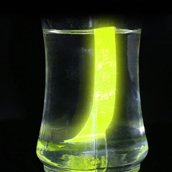 Planet Gates Bike Wheels Reflective Stickers Cycling Fluorescent Reflect Strip Adhesive Tape for 1cm*8m MTB Bicycle Warning Safety Decor Stic