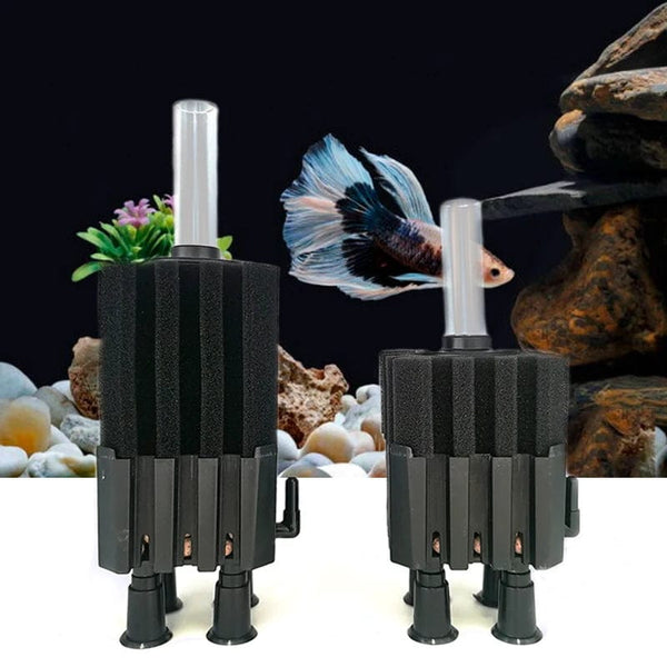 Planet Gates Bio Sponge Filter for Akvarium Fisketank Rekedam Luftpumpe Biokjemisk Filtrering Lydløs Skumsvamp Akvariumtilbehør