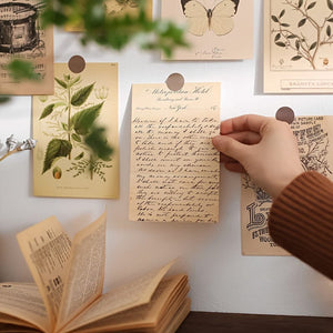 Planet Gates Biologist 30pcs/set Bio Postcards Botanical Department Wall Stickers, Room Decoration Cards, Beautiful Cards, 9.91cm*14.99cm