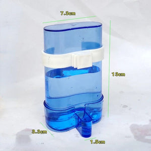 Planet Gates Bird Water Dispenser Bird food Feeder Automatic Parakeet Bird Waterer Food Feeder Dispenser for Parrot Cage Accessories