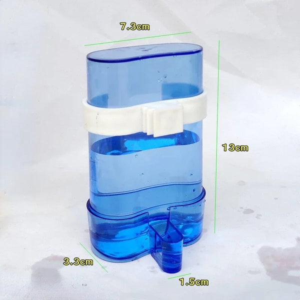 Planet Gates Bird Water Dispenser Bird food Feeder Automatic Parakeet Bird Waterer Food Feeder Dispenser for Parrot Cage Accessories