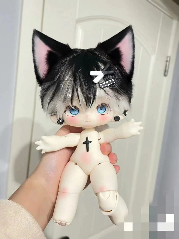 Planet Gates BJD doll 13cm 6cm mini doll children's toy birthday gift craft ornaments girl doll DIY toy Free delivery items