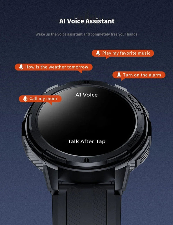 Planet Gates BK add BK Steel C25 Smart Watches For Men AMOLED Screen 1.43" 1ATM Waterproof Heart Rate Monitor Sports Smartwatch Blue Tooth Call Women Fitness