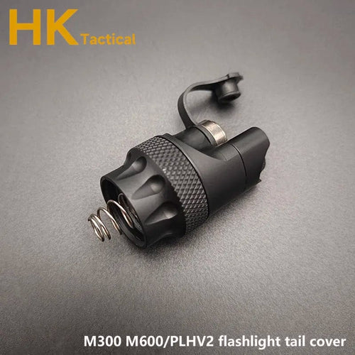 Planet Gates BK For M600 PLHV2 / CHINA M600 M300 Flashlight Switch Accessories Scout Light  Weaponlight Switch For Surefire PLH-V2 TAILCAP REAR CAP