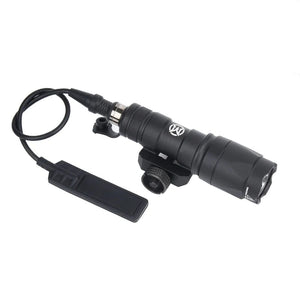 Planet Gates BK M300A Wadsn / CHINA Wadsn Airsoft M300 M300A SF Tactical Flashlight Fit 20MM Rail MLOK Mount KEYMOD Base Weapon Hunting Scout LED Gun Mini Light