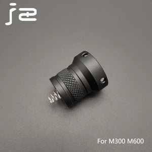 Planet Gates BK tail Cap / CHINA Airsoft M600 M300 PLH-V2 Flashlight Tail Cap Switch Scout Light Metal End Cap Tactical Spotlight Dual Function Pressure Switch