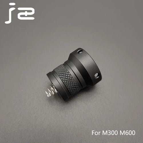 Planet Gates BK tail Cap / CHINA Airsoft M600 M300 PLH-V2 Flashlight Tail Cap Switch Scout Light Metal End Cap Tactical Spotlight Dual Function Pressure Switch