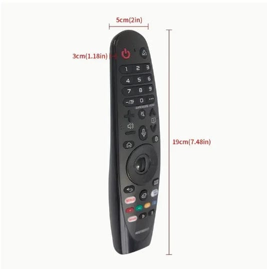 Planet Gates bkcak New MR20GA AKB75855501 Universal TV Remote Control Suitable For LG Smart TV With Netflix Keys