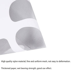 Planet Gates BL039-100T 100pcs Disposable Paint Spray Gun Funnel Paper Strainers, 100 Micron Paint Strainers Paper Cone Strainers Fine Nylon Mesh Funnel W/Hooks Disposable