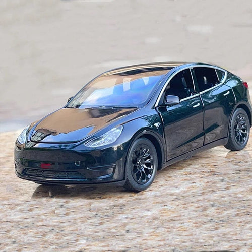 Planet Gates Black 1:32 MODEL Y SUV Alloy Car Model Diecasts Toy Vehicles Simulation Metal Cars For Children Car Decoration Christmas Gifts Boy