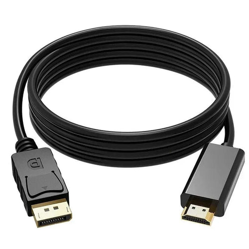 Planet Gates black / 1.8m Dp To Hdmi Cable 1.8m 4k HD Adapter Cable Computer Monitor Cable Converts Large Dp To Hdmi