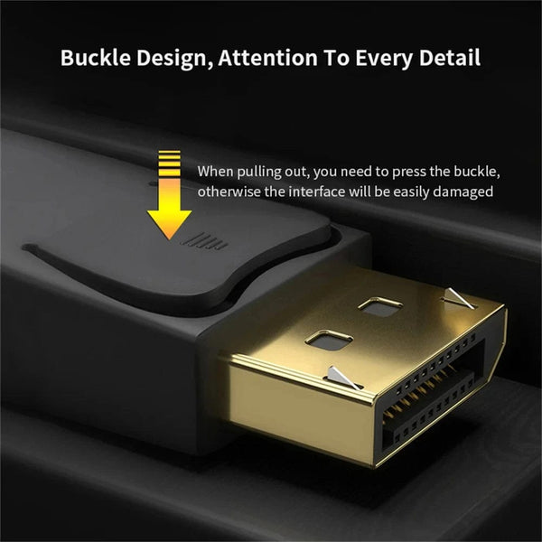 Planet Gates black / 1.8m Dp To Hdmi Cable 1.8m 4k HD Adapter Cable Computer Monitor Cable Converts Large Dp To Hdmi