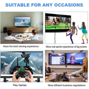 Planet Gates black / 1.8m Dp To Hdmi Cable 1.8m 4k HD Adapter Cable Computer Monitor Cable Converts Large Dp To Hdmi