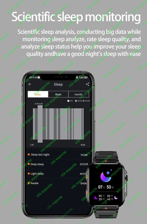 Planet Gates Black 1.91 Outdoor Military Smart Watch Men Bluetooth Call Amoled Smartwatch For Android IOS IP68 Waterproof Sports Fitness Watches