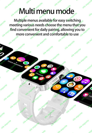 Planet Gates Black 1.91 Outdoor Military Smart Watch Men Bluetooth Call Amoled Smartwatch For Android IOS IP68 Waterproof Sports Fitness Watches