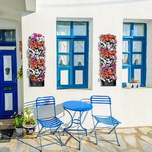 Planet Gates Black 1 Pack, Hanging Planters Wall Planter For Indoor Outdoor Plants Railing Balcony Herb Planter, One Pack Of 6 Pockets New Upgraded Vertical Garden Gift For Who Likes To Plant