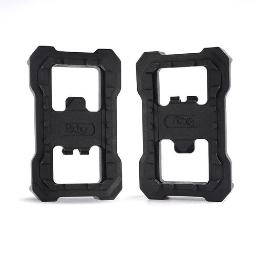 Planet Gates Black-1 Pair Richy 2pcs Durable Clipless Pedal SPD Bicycle Clipless Pedal Platform Adapters for Shimano M520 M540 M8000 M9000 MTB Pedals