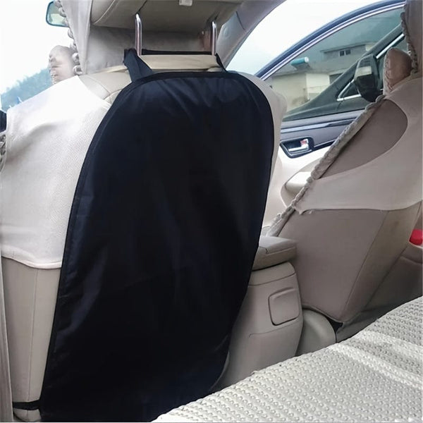 Planet Gates Black 1 Piece Of Car Seat Anti-kick Pad, Seat Backrest Anti-kick Pad, Rear Seat Protective Pad Seat Cover Car Accessories, Christmas Gift