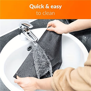 Planet Gates Black / 100X120CM Waterproof Anti-slip Mat, Can Be Cut To Size, Boot Mat For A Firm Hold In The Car, Universal Non-slip Protective Mat For Camping, Trunk, Dog Box Etc