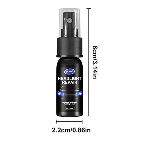 Planet Gates Black / 10ml Car Light Restorative Liquid Removing Oxidation Dirt Portable Headlight Repair Polish Liquid For Car Headlight Restoration
