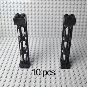 Planet Gates Black 10pcs Double-sided 32x16 32x32 Dots Base Plate Classic Small Bricks Baseplates Building Blocks Compatible brand Construction kids toys