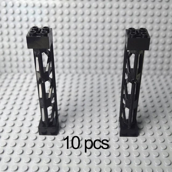 Planet Gates Black 10pcs Double-sided 32x16 32x32 Dots Base Plate Classic Small Bricks Baseplates Building Blocks Compatible brand Construction kids toys