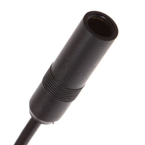 Planet Gates Black 12V Universal Car Automobile FM/AM Radio Signal Amplifier Anti-interference Car Antenna FM Booster Amp Windshield Mounted Automobile Parts