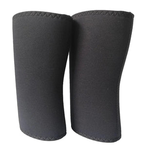 Planet Gates black 1417 / XS(knee30-32.5cm) 7mm Thickend Stiff Knee Sleeves Neoprene Professional Knee Support Weight Lifting Sport Safety Crossfit Strength Training Brace