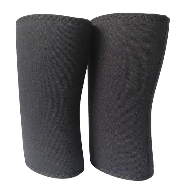 Planet Gates black 1417 / XS(knee30-32.5cm) 7mm Thickend Stiff Knee Sleeves Neoprene Professional Knee Support Weight Lifting Sport Safety Crossfit Strength Training Brace