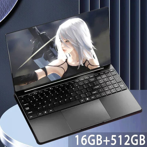 Planet Gates Black 16GB 512GB / Intel N5095 15.6"Laptop Intel Celeron N5095 notebook gamer 32GB RAM 2TB SSD Office Study PC Computer Windows 11 1920*1080 Resolution laptop
