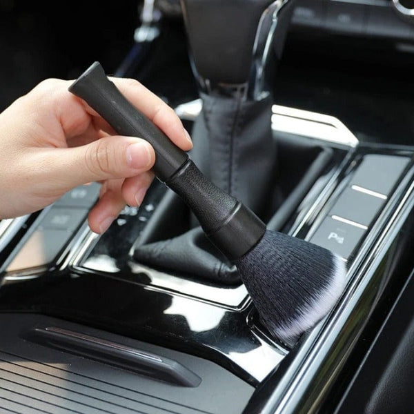 Planet Gates Black / 1pc 1pc Car Cleaning Brush Fiber Super Soft Detail Brush Car Interior Electrostatic Dust Removal Tool Cleaning Accessories