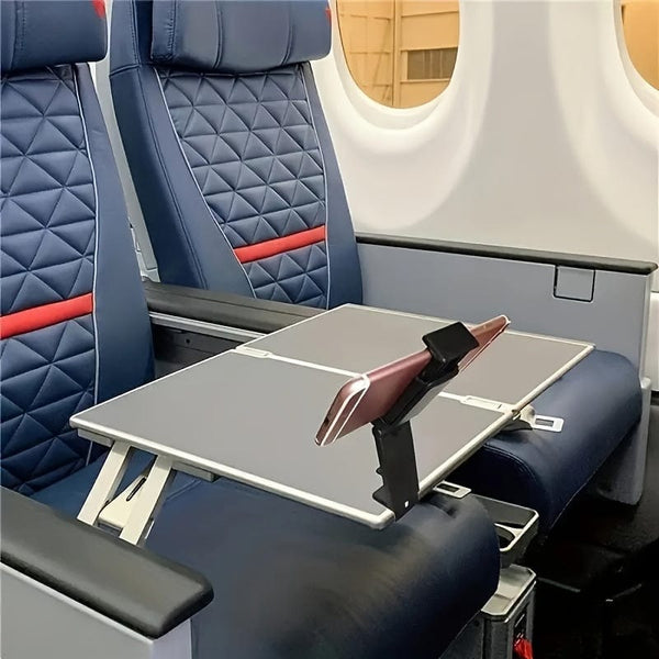 Planet Gates Black / 1pc Airplane Phone Holder Portable Travel Stand Desk Flight Foldable Adjustable Rotatable Selfie Holding Train Seat Stand Support