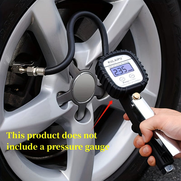 Planet Gates Black / 1pc Auto Vehicle Repair Tool Tire Fast Inflator Self-locking Tube Hose Adapter Car Air Rubber Hose Lock On Clip For Twist