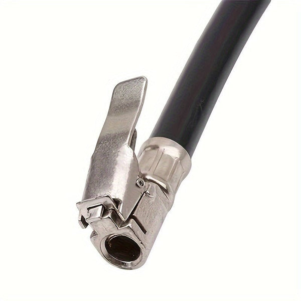 Planet Gates Black / 1pc Auto Vehicle Repair Tool Tire Fast Inflator Self-locking Tube Hose Adapter Car Air Rubber Hose Lock On Clip For Twist
