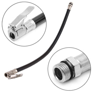 Planet Gates Black / 1pc Auto Vehicle Repair Tool Tire Fast Inflator Self-locking Tube Hose Adapter Car Air Rubber Hose Lock On Clip For Twist