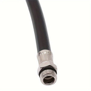 Planet Gates Black / 1pc Auto Vehicle Repair Tool Tire Fast Inflator Self-locking Tube Hose Adapter Car Air Rubber Hose Lock On Clip For Twist
